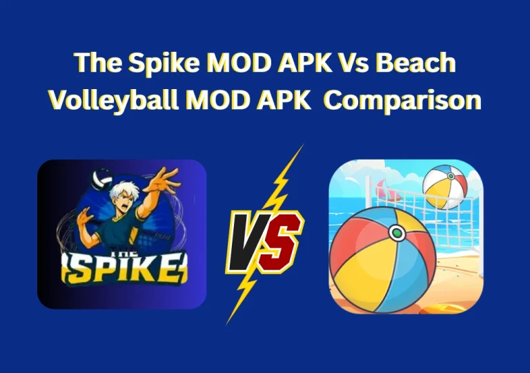 The Spike MOD APK Vs Beach Volleyball MOD APK