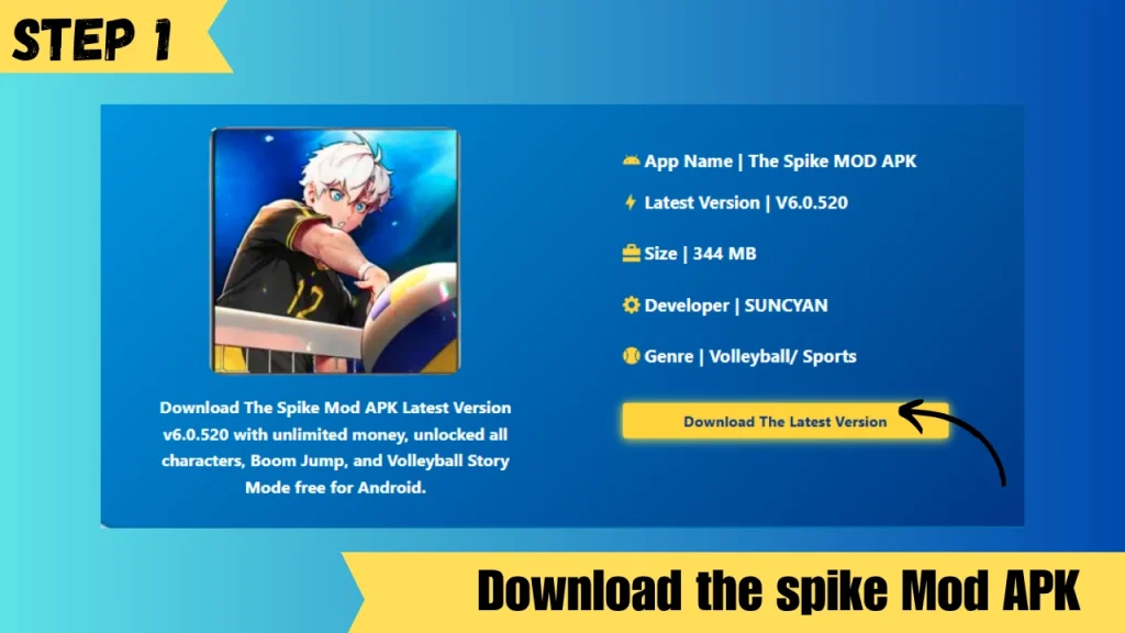 The Spike Volleyball Story PC V7.0.303 Free Download 2026 3 The Spike PC Download Step1