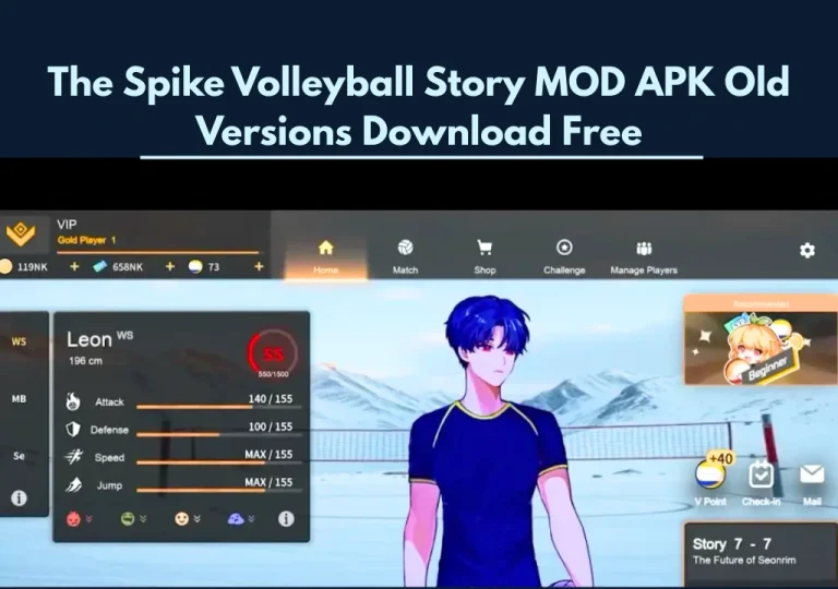 The Spike Volleyball Story MOD APK Old Versions Download Free